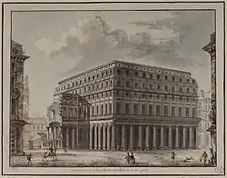 Le Théâtre des Variétés-Amusantes en 1790.