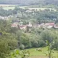 Vue du village depuis « Le Cirque ».