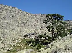 Refuge de Tighjettu (1&nbsp;685&nbsp;m).