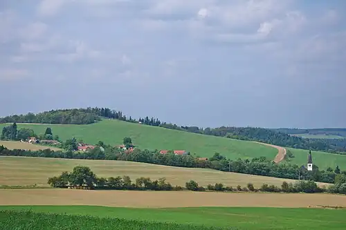 Campagne près de Kladky.