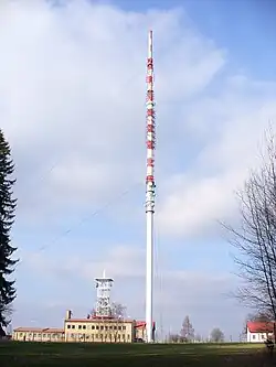 Vysílač Krásné : émetteur.