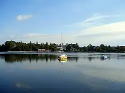 Photographie du lac Durowo à Wągrowiec.