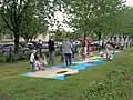 Jeux d'enfants pendant le « Boulevard de l'art et du sport », 2017