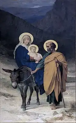 La Fuite en Egypte de William-Adolphe Bouguereau (1885)