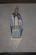 Statue de saint Corentin.