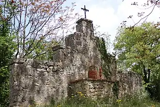 Fronton-autel Saint-Martin.
