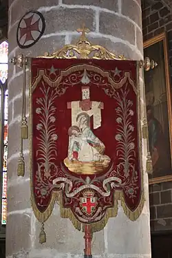 Bannière de procession.