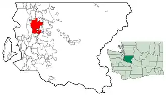 Localisation de Bellevue