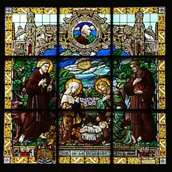 Vitrail de l'église sainte-Catherine.