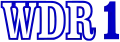 Logo de WDR 1 de 1968 à 1989