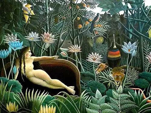 Henri Rousseau dit le Douanier Rousseau, Le Rêve, 1910.
