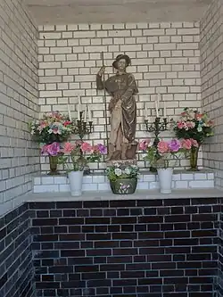 Oratoire St.Roch, statue du saint