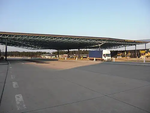 Poste frontière autoroutier A6-D5.