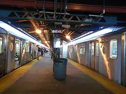 Quai central, en 2014.