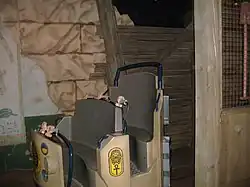 Véhicule de Challenge of Tutankhamon, à Walibi Belgium