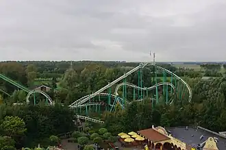 El Condor vu depuis la grande roue en octobre 2010.