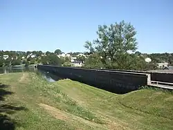 Le barrage de Villefranche-de-Panat.