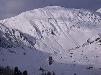 Vue de la Wanglspitze.