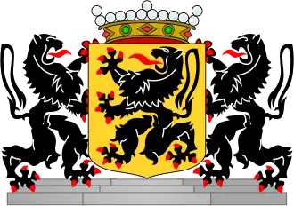 Blason de la province de Flandre-Orientale.