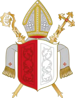 Drapeau de la principauté épiscopale d'Augsbourg