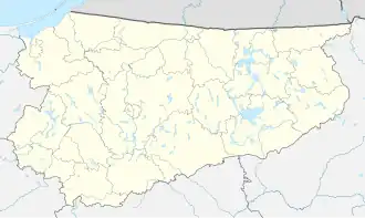 Voir sur la carte administrative de Voïvodie de Varmie-Mazurie