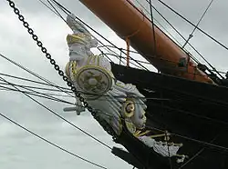 Figure de proue du HMS&nbsp;Warrior.
