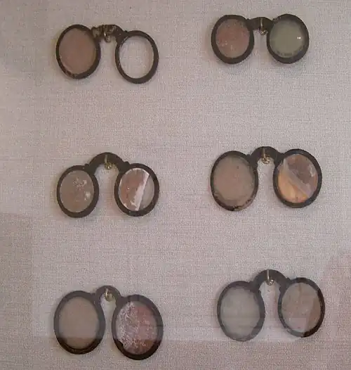 Lunettes du XVIe&nbsp;siècle.