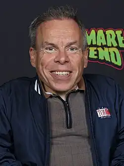 Warwick Davis at Nightmare Weekend Richmond in 2023