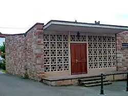 Wasselonne la synagogue construite en 1960.