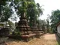 Stupas (chedi, reliquaire) du Wat Ratchaburana