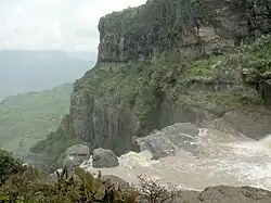 Paysage près du monastère de Debré Libanos.