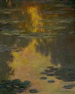 Nymphéas (1907) de Claude Monet - Kuboso Memorial Museum of Art, Izumi