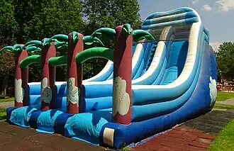 Structure gonflable.