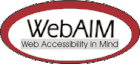logo de WebAIM