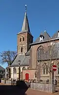 Wehl, la tour de l'église (la Sint-Martinuskerk)