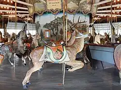 Cerfs du carrousel de Weona Park
