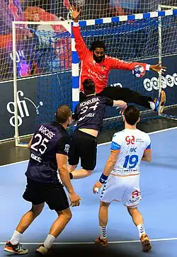 Au tir face à Pardin en 2016.