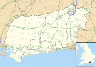 (Voir situation sur carte : Sussex de l'Ouest)