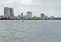 Le lac de l'Ouest (Hồ Tây) est le plus étendu de la ville.