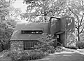 Studio de Wharton Esherick, 1520 Horseshoe Trail, Malvern, Pennsylvanie (1956). Conçu avec Wharton Esherick&nbsp;(en).