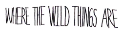 Description de l'image Where The Wild Things Are Logo.png.