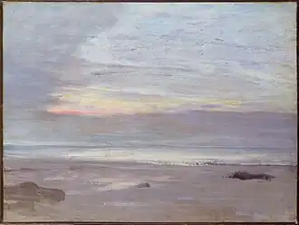 Crépuscule en Opale, Trouville.Musée d'Art de Toledo.