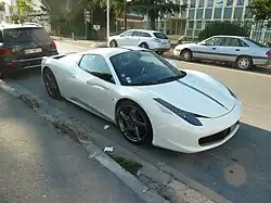 Ferrari 458 Italia Spider.