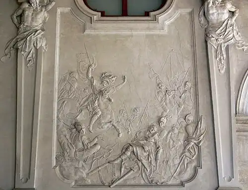 Scène représentant Alexandre, Theodor Friedl, 1898,palais du Belvédère, Vienne.