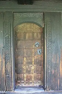 Détail de la porte ouest.