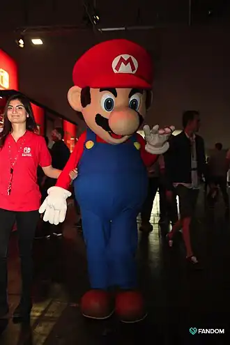 Cosplay de Mario en 2017.