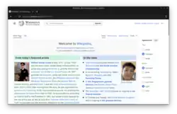 Description de l'image Wikipedia's_main_page_on_Ladybird_(2025).png.