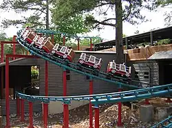 Wile E. Coyote Canyon Blaster à Six Flags Over Georgia