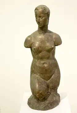 Wilhelm Lehmbruck, torse de femme, 1910
