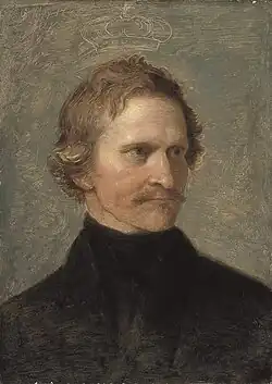 Wilhelm von Kaulbach, Portrait du roi Louis Ier de Bavière, 1843